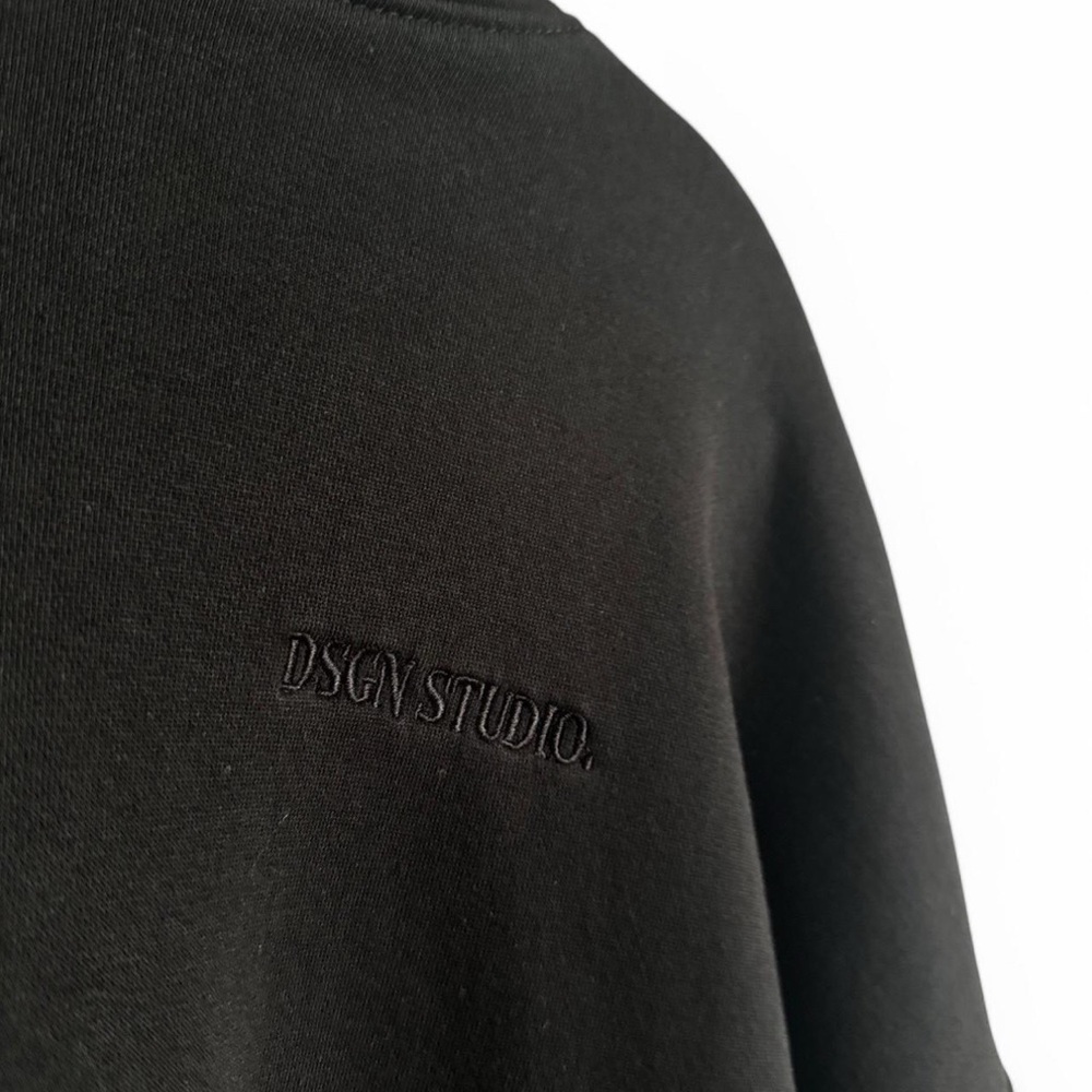 Black Oversized Hoodie